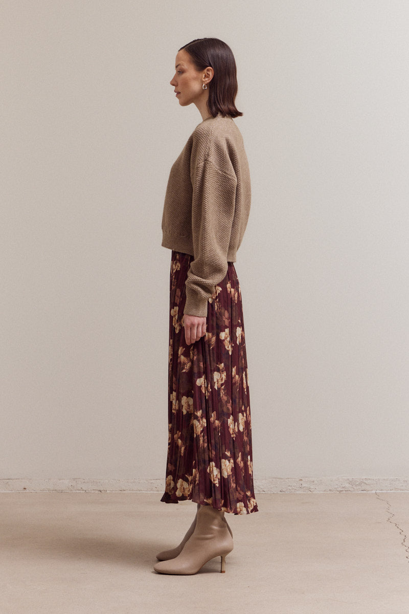 Knitted Crewneck Top