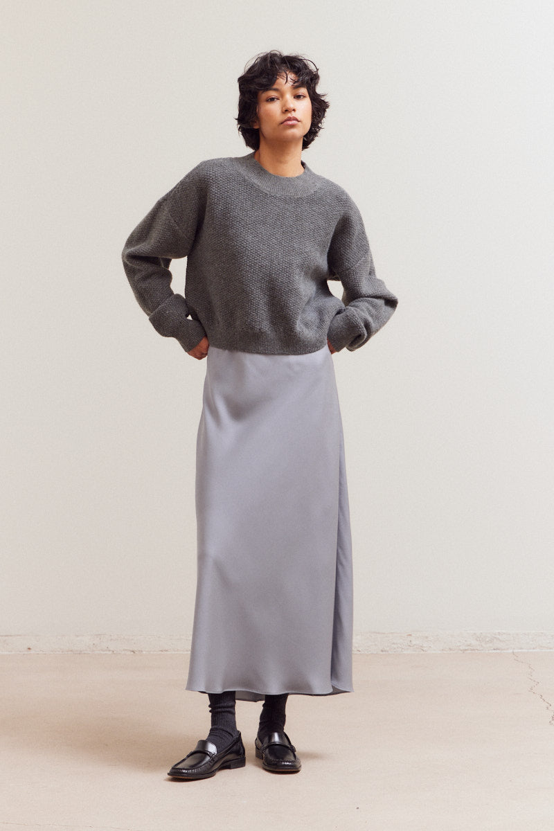 Knitted Crewneck Top