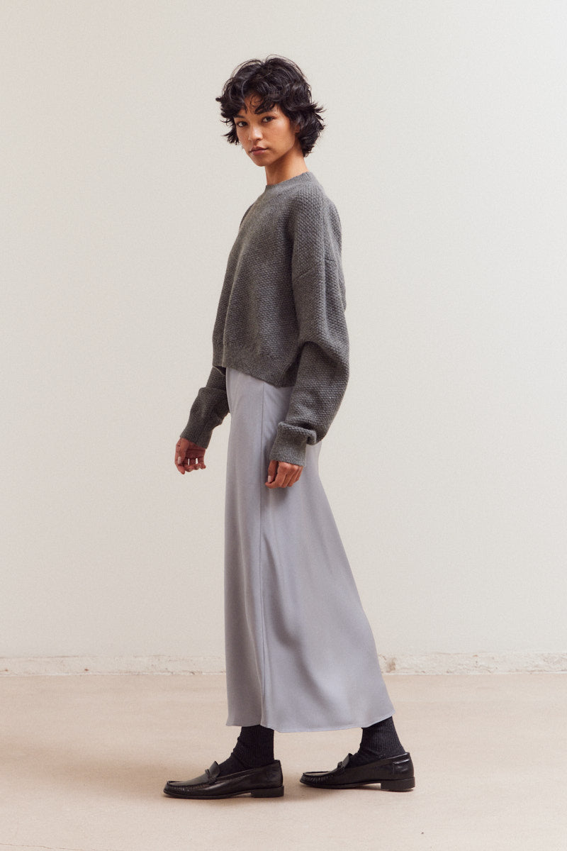 Knitted Crewneck Top