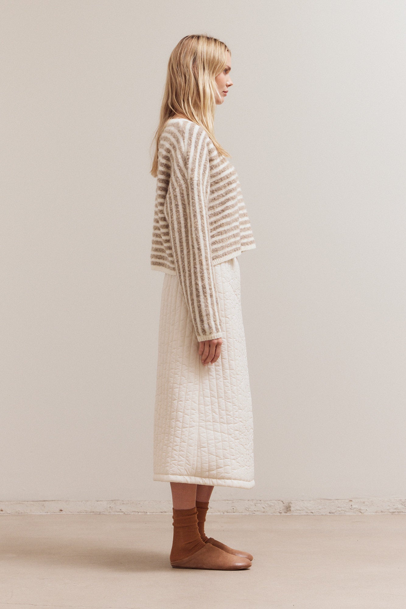 Striped Casual Knit Top