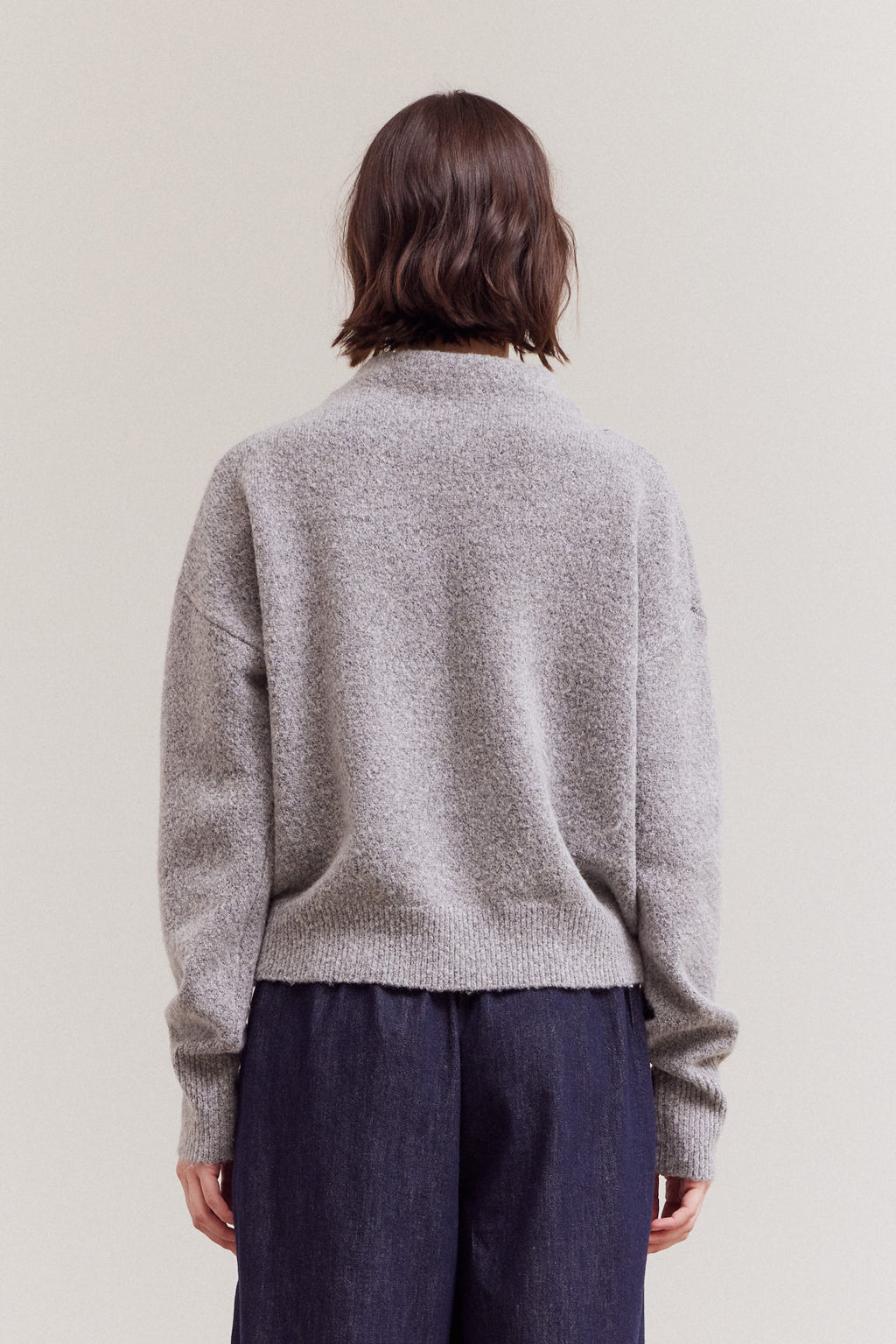 Mock Neck Daily Sweater