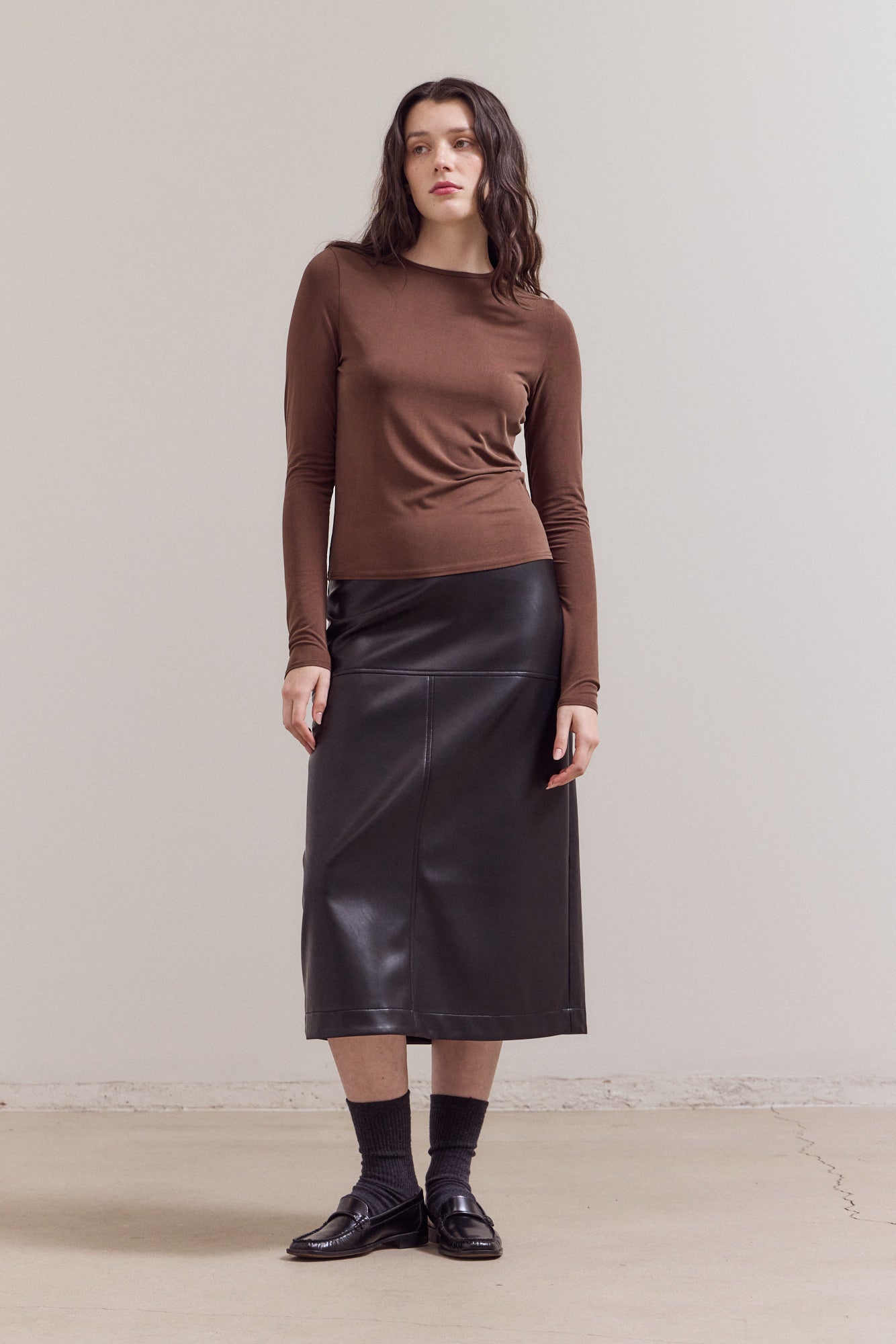 Long Sleeves Modal T-Shirt