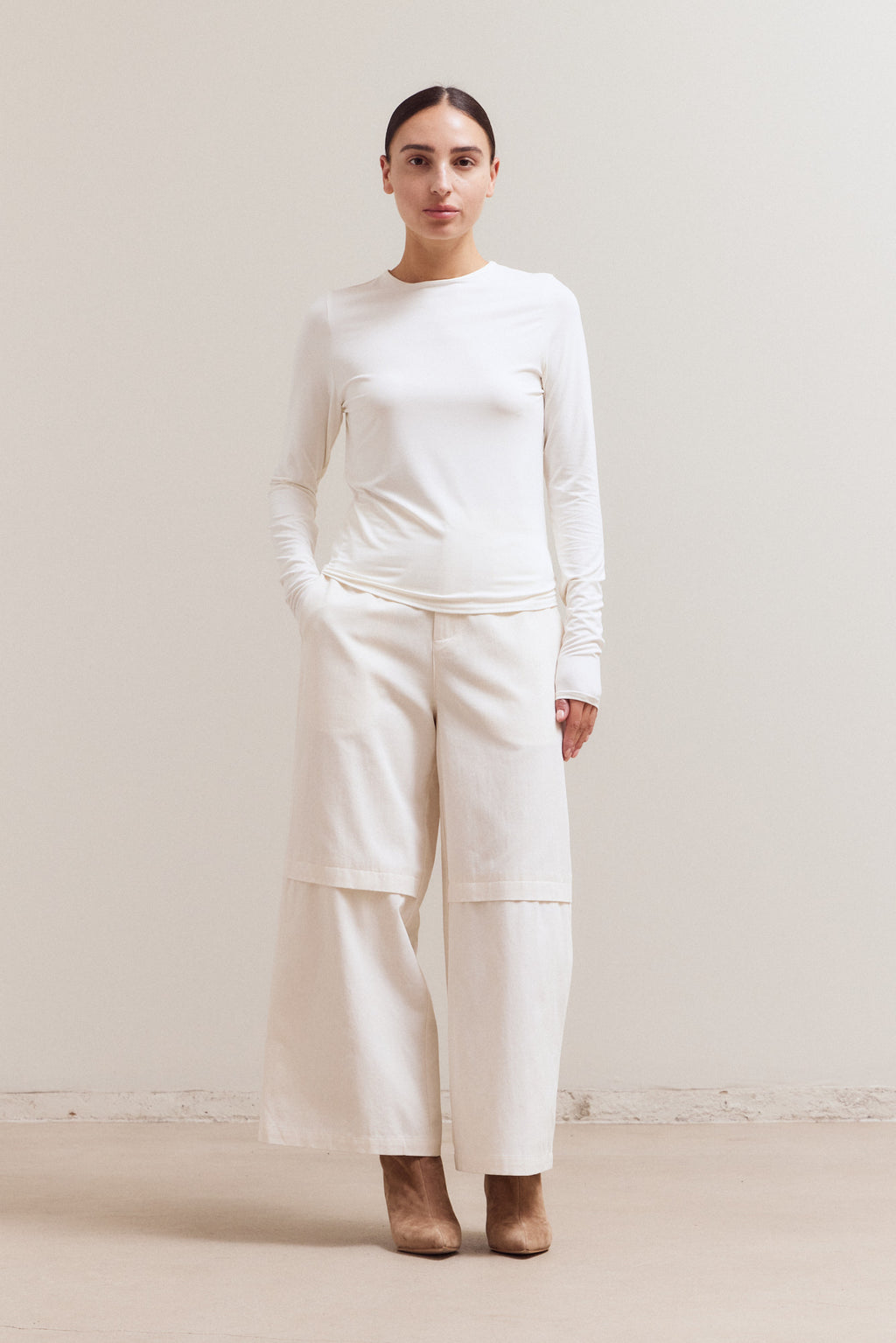 Long Sleeves Modal T-Shirt