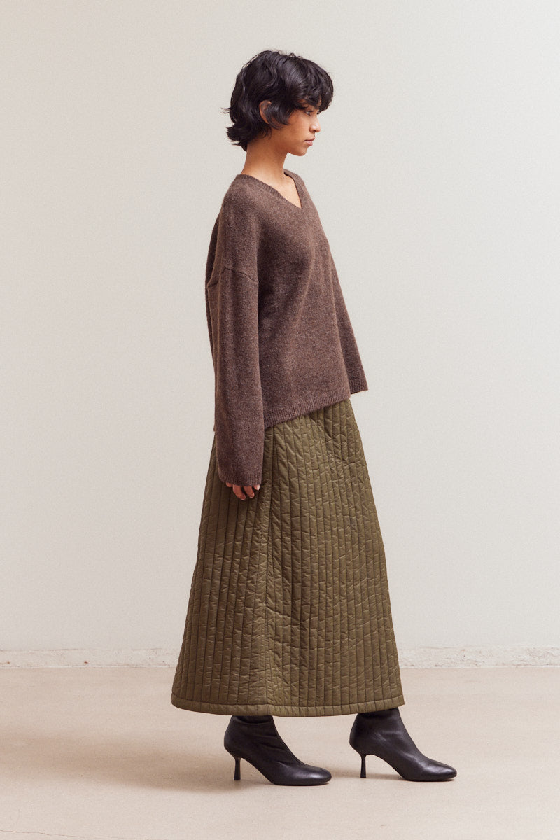 Daily V-Neck Sweater Top