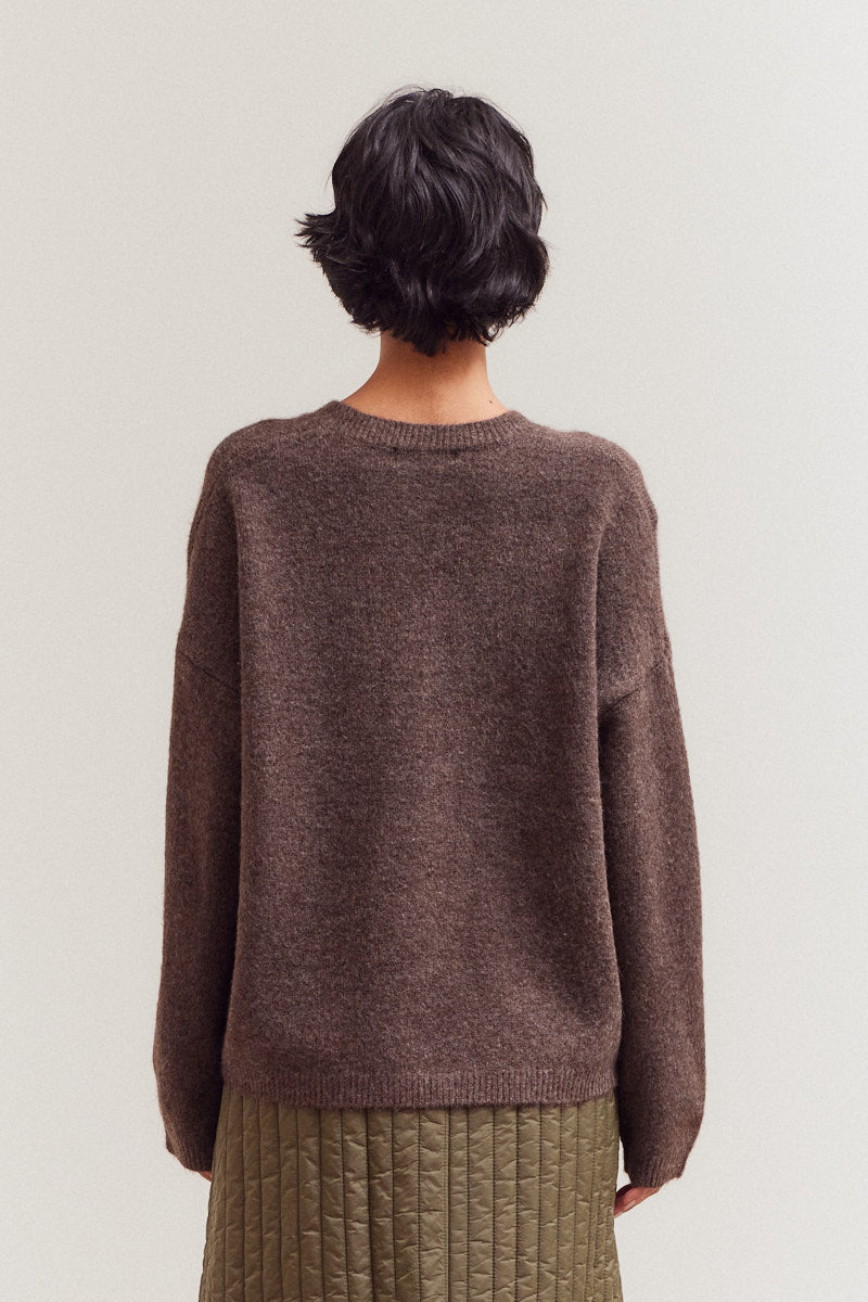 Daily V-Neck Sweater Top