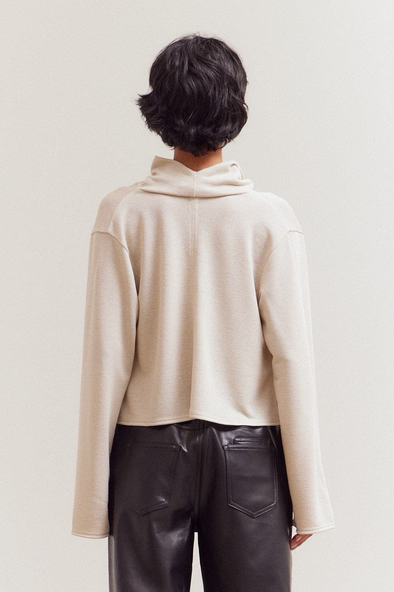 Cowl Neck Loose Fit Top