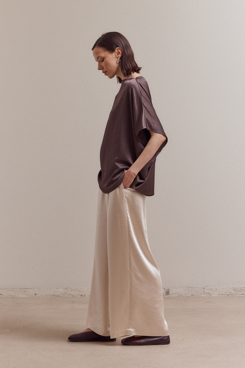 Draped Loose Fit Top
