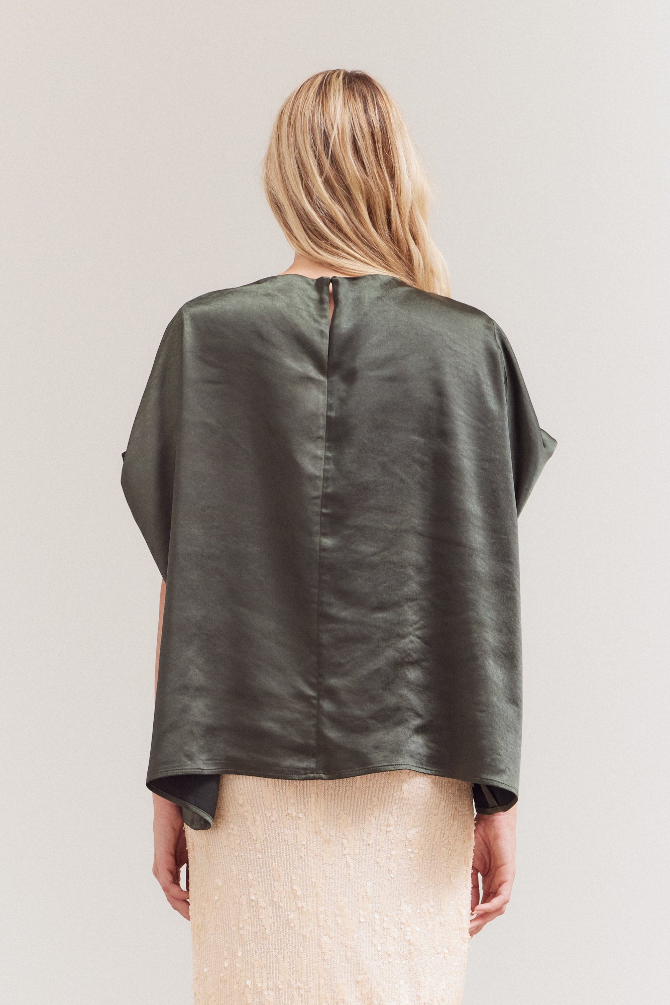 Draped Loose Fit Top