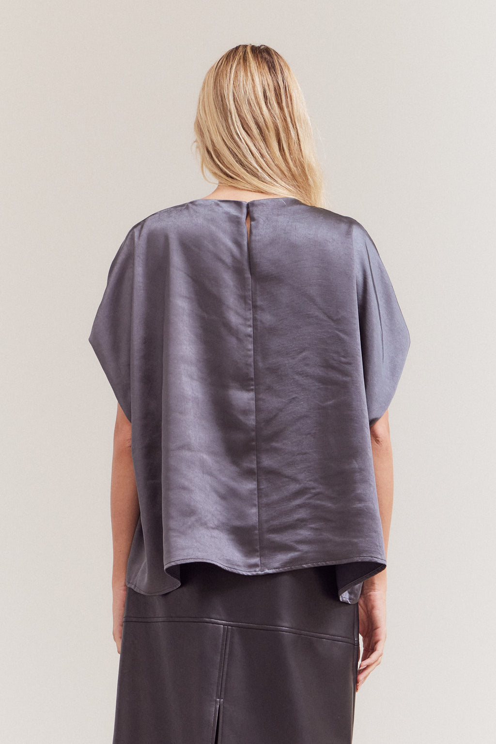 Draped Loose Fit Top