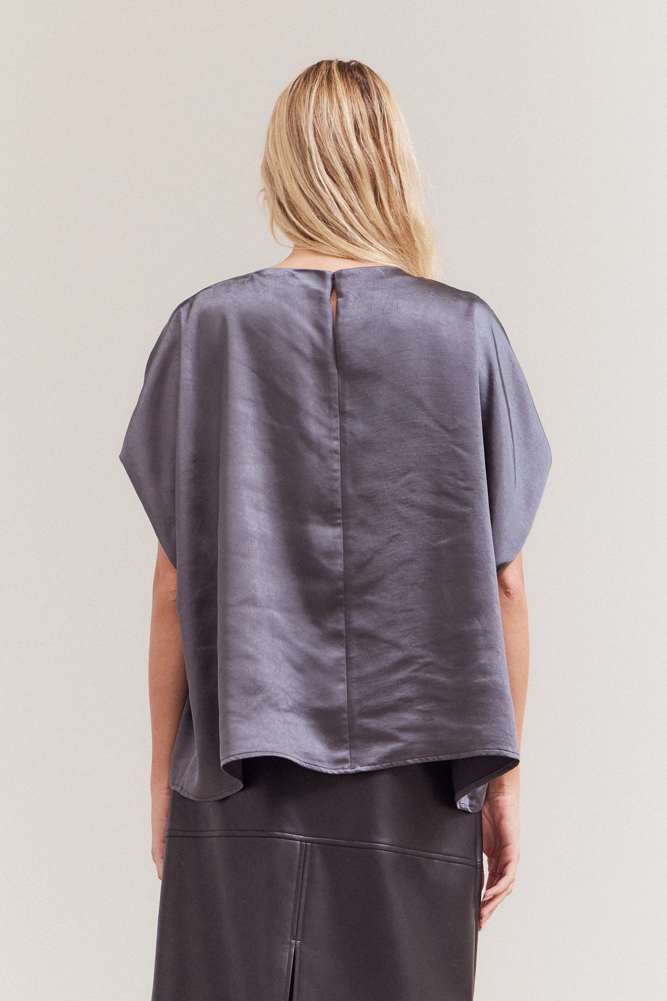 Draped Loose Fit Top