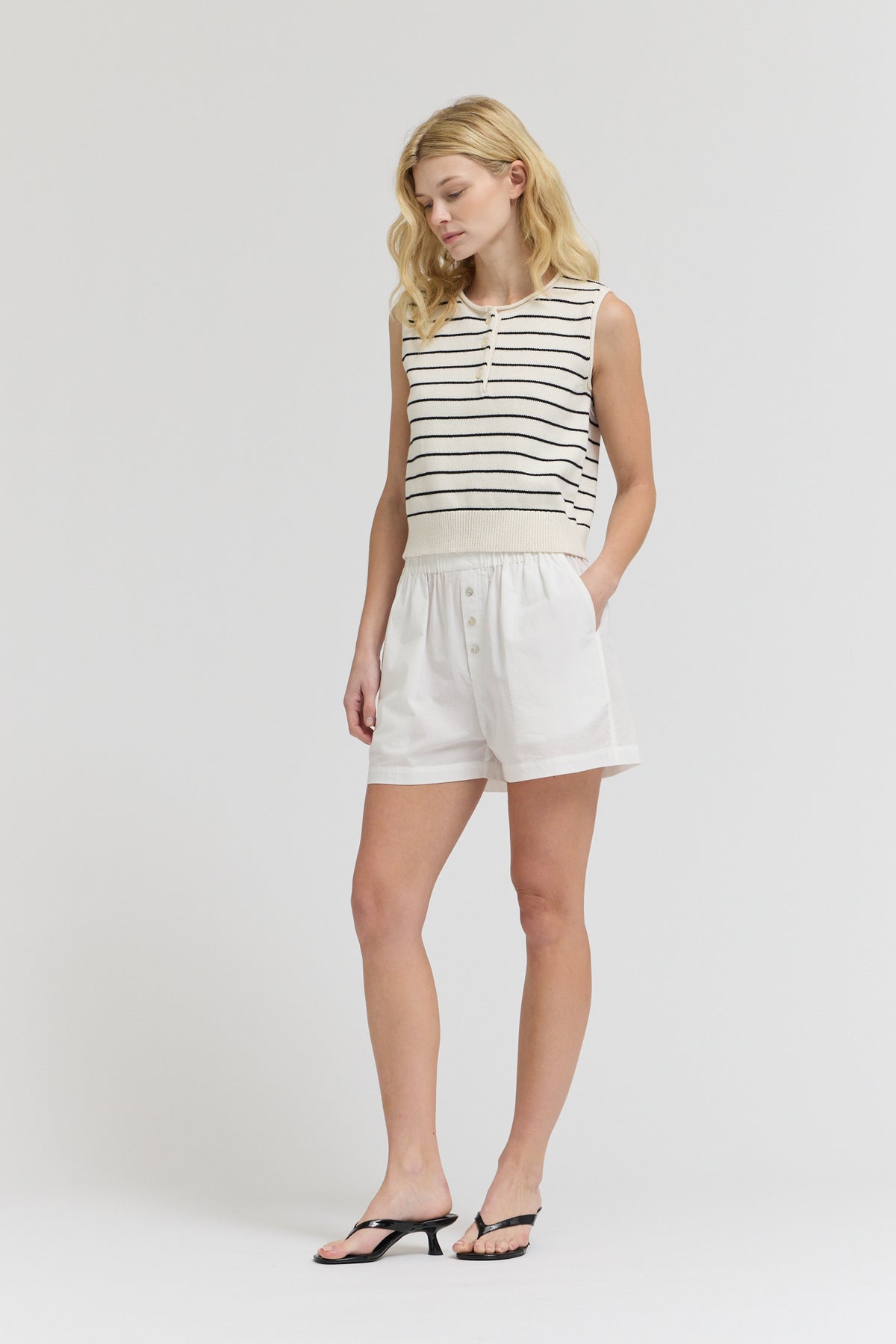 Cotten Shell Stripe Cotton Shell – Grade and Gather Store
