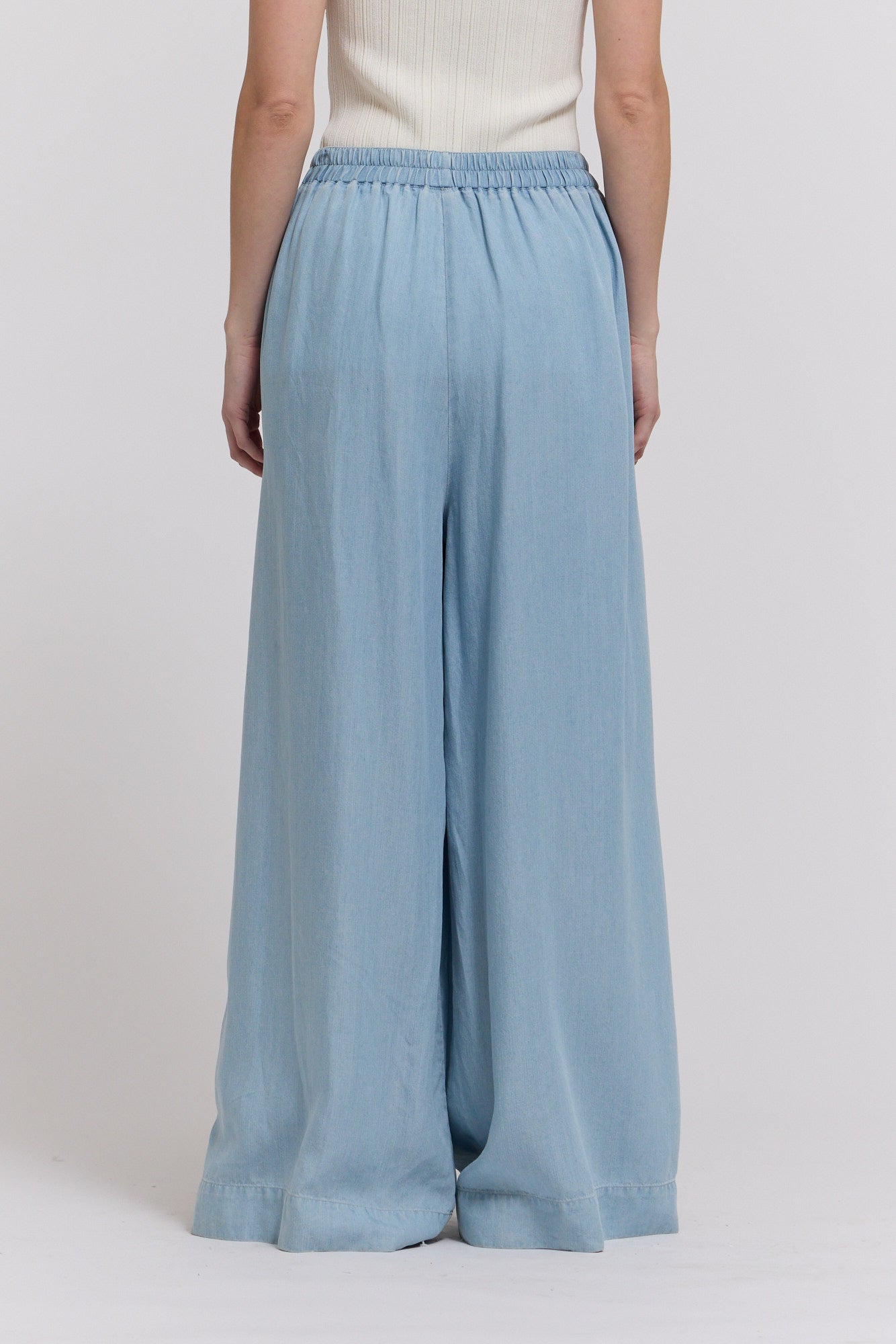 Chambray Pants