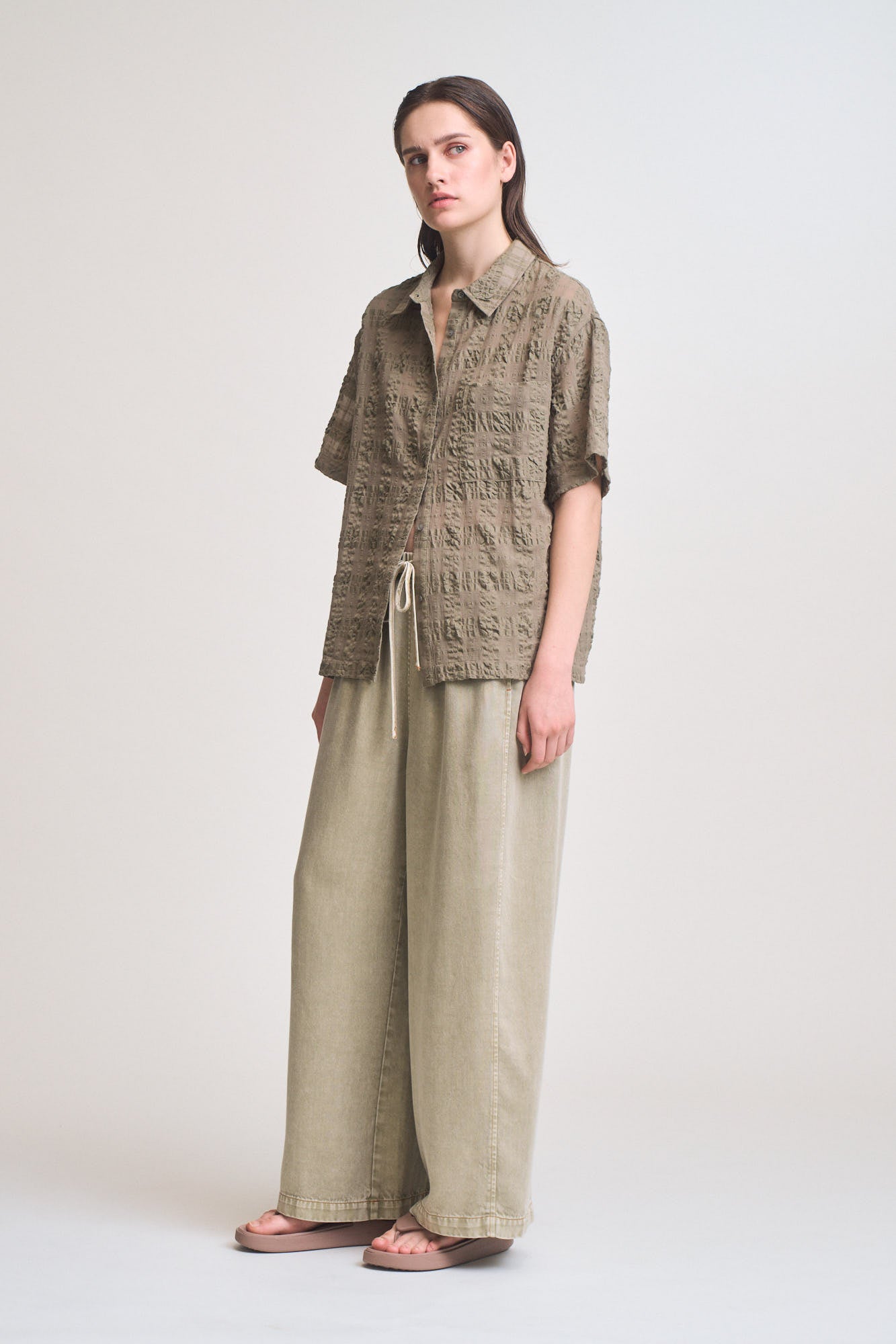 Seer Plaid Button Up Short Sleeve Shirt