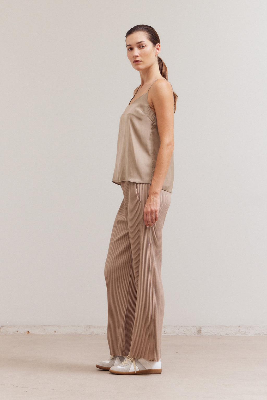 Solid Satin Cami Top