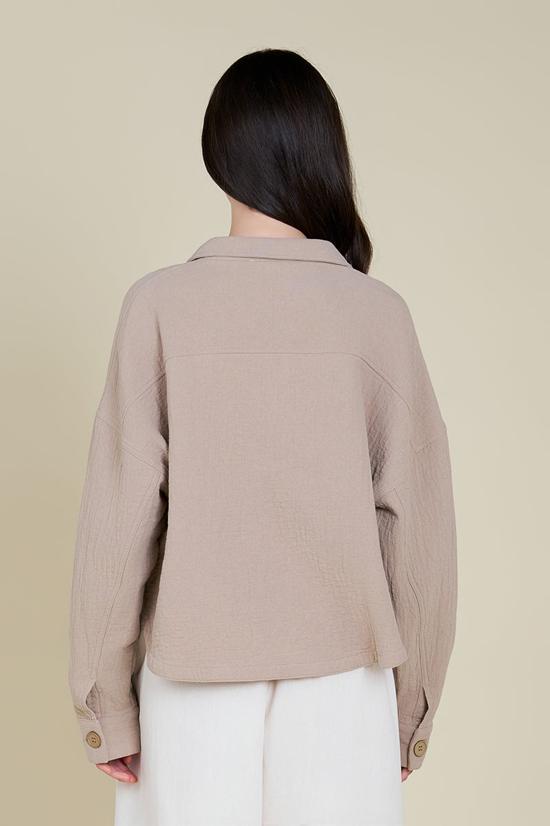 Thick Gauze Short Jacket