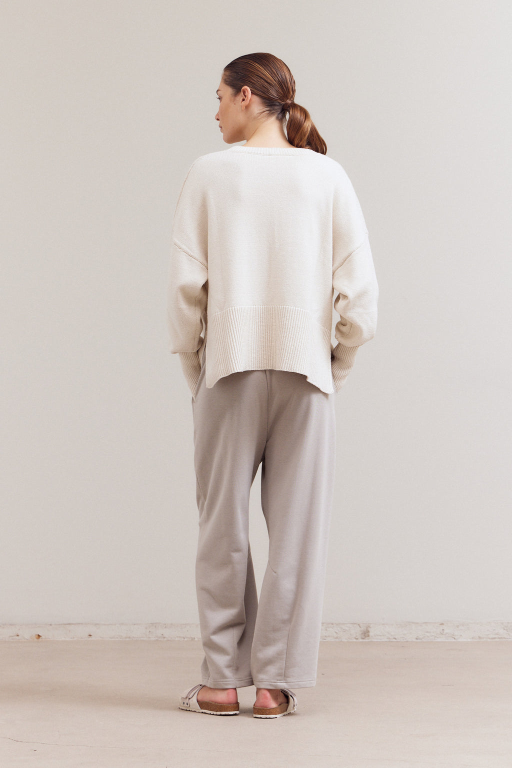 Side Slit Sweater Top