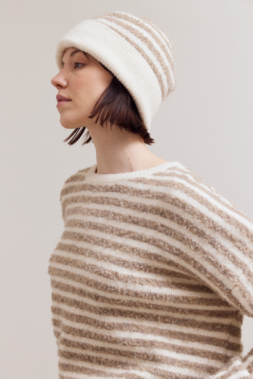 Stripe Beanie