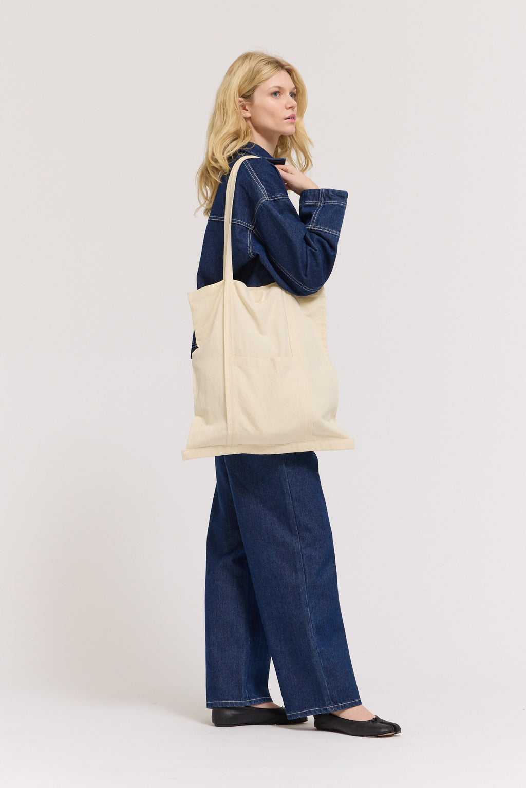 Linen Cotton Blend Bag