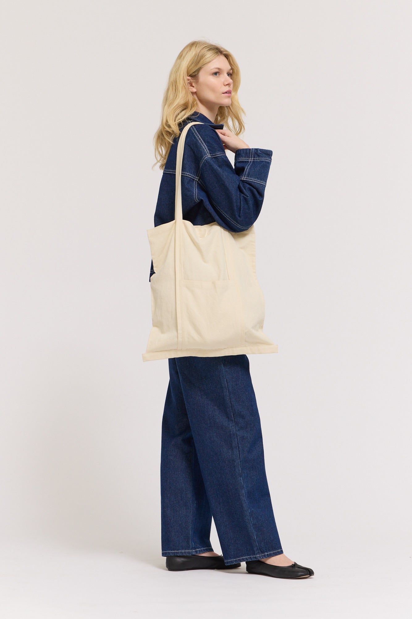 Linen Cotton Blend Bag