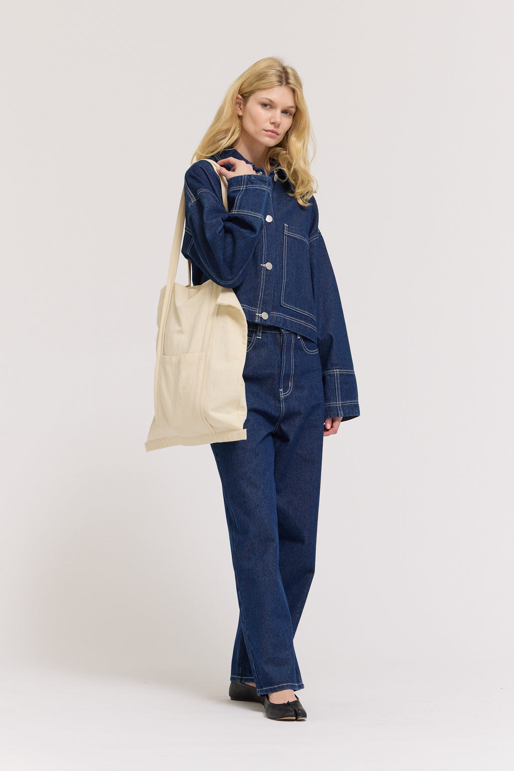 Linen Cotton Blend Bag