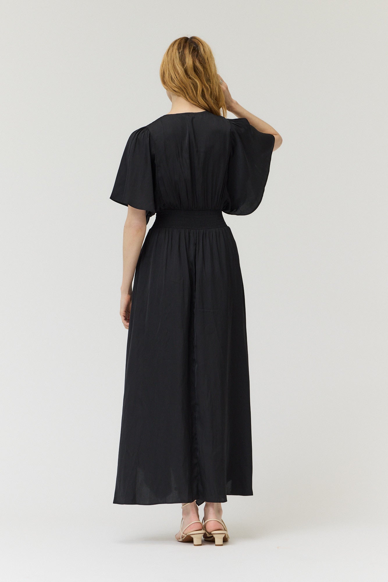 Unbalanced Skirt Maxi Dress