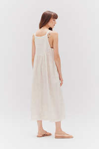 Printed Gauze Dress