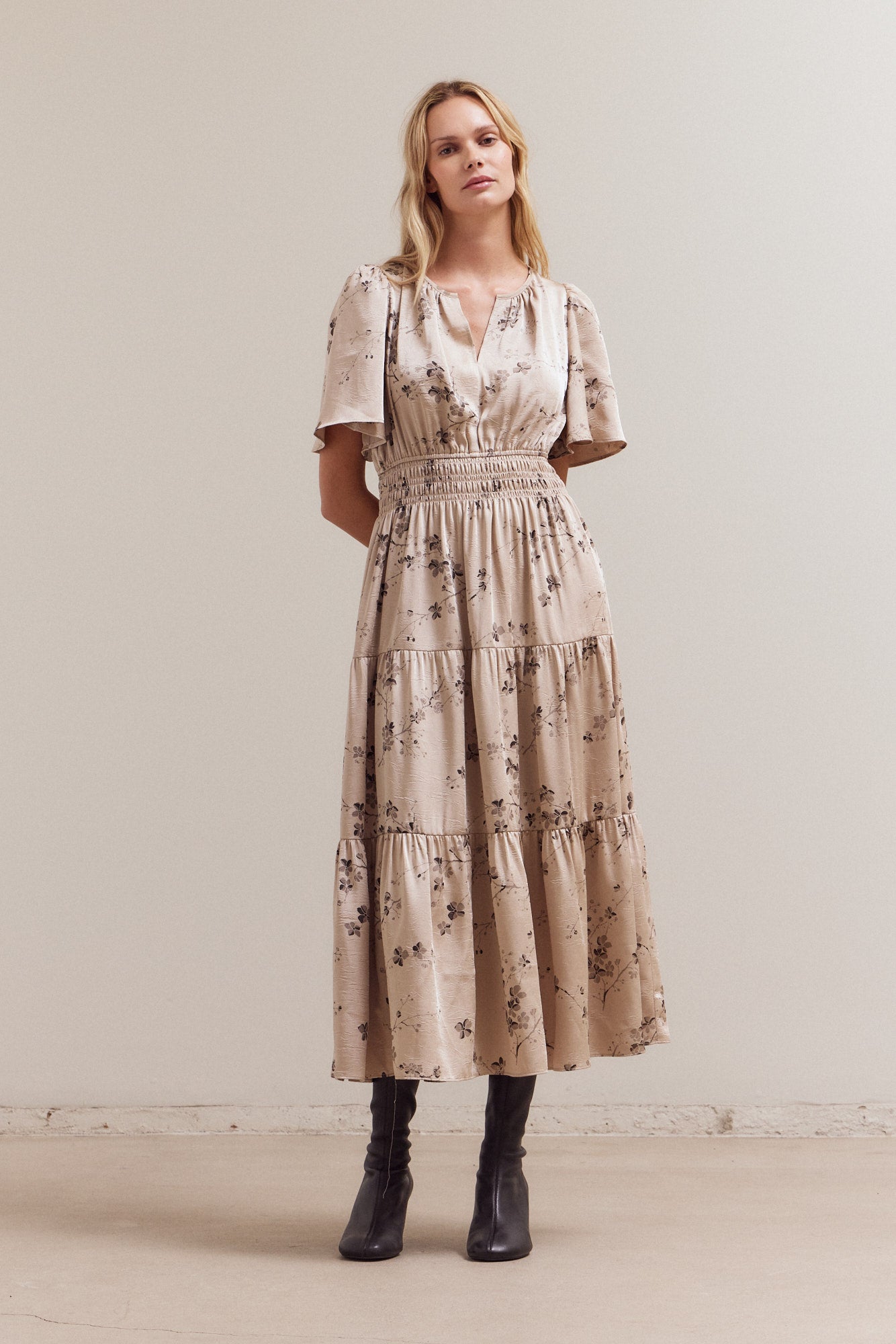 Floral Printed Dress