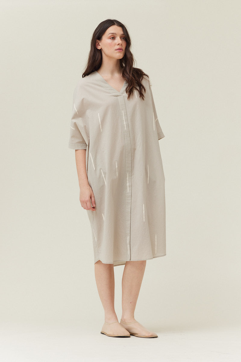 Matchstick Print Caftan