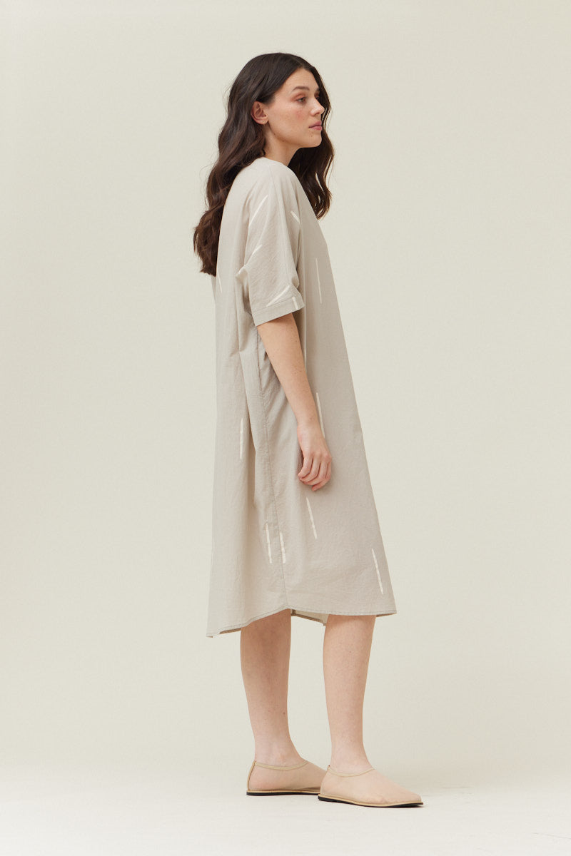 Matchstick Print Caftan