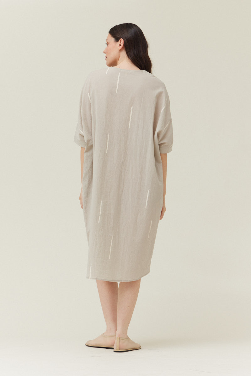 Matchstick Print Caftan