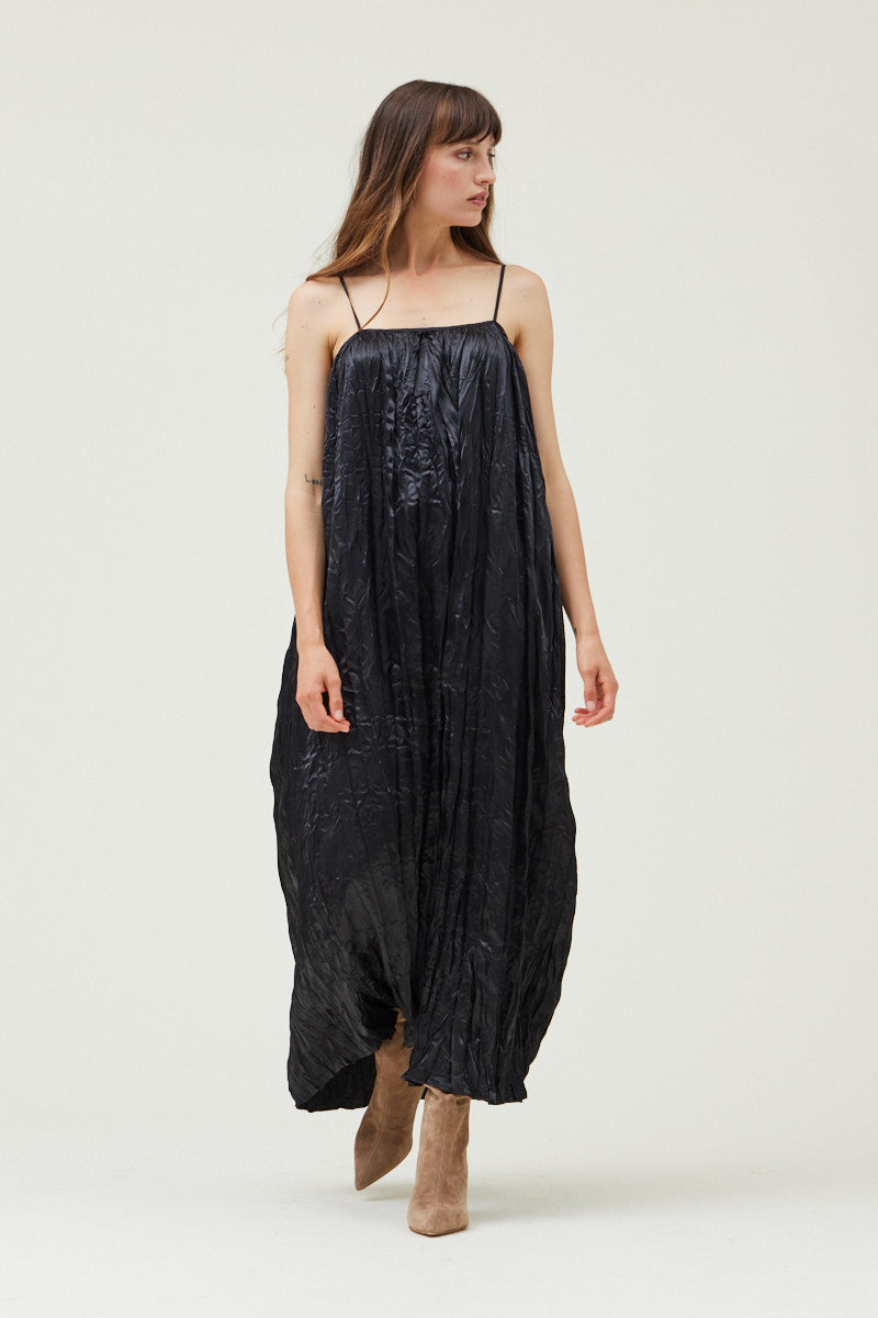 Pleated Maxi Dress