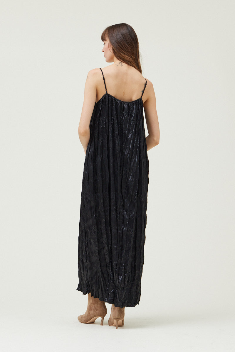 Pleated Maxi Dress