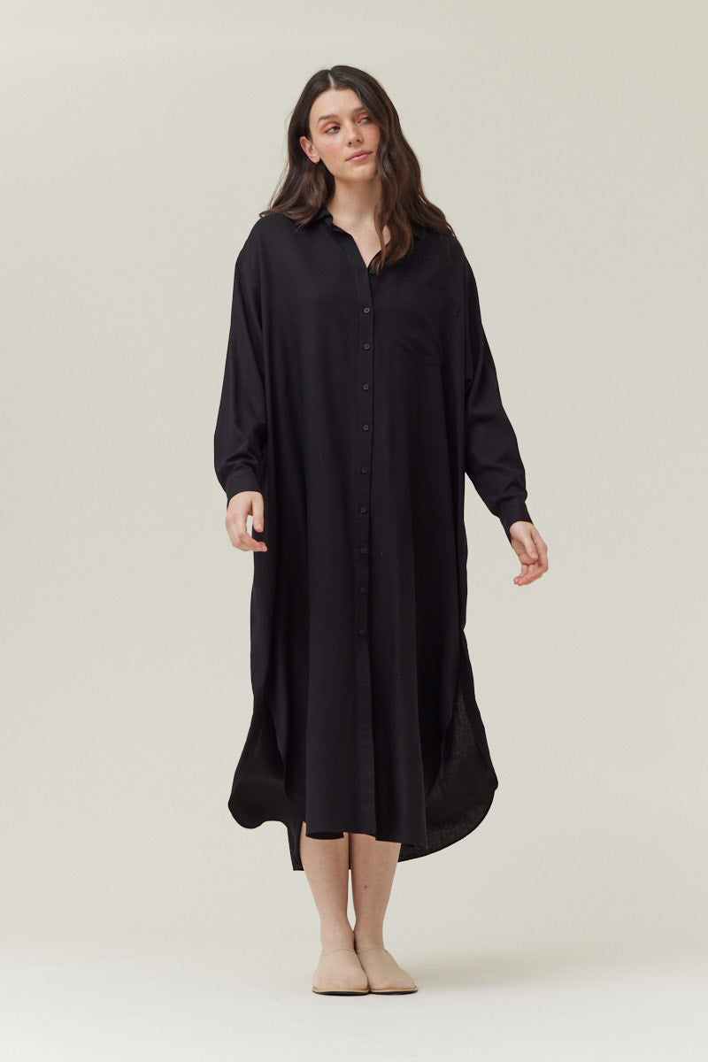 Maxi Shirts Dress