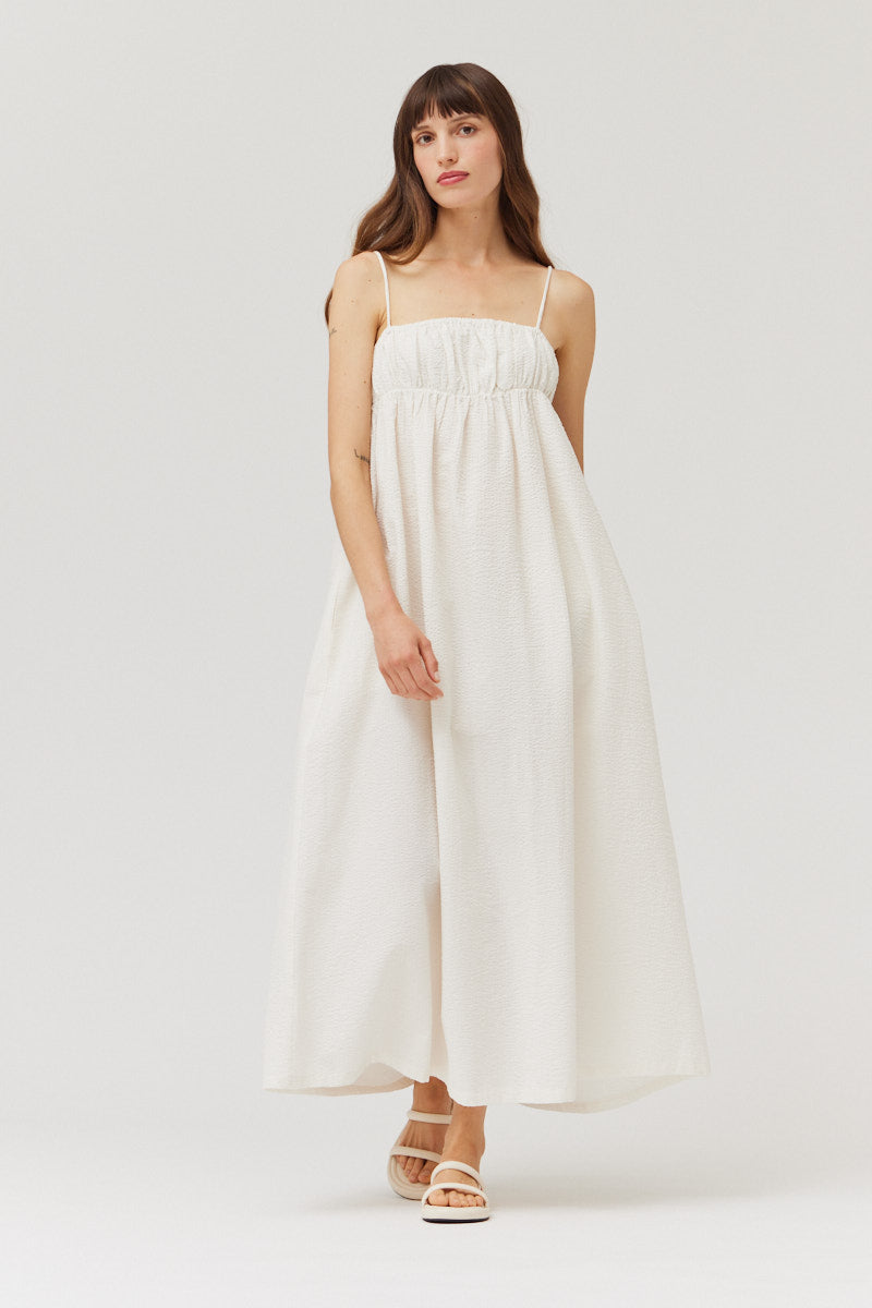 Summer Midi Dress in Soy