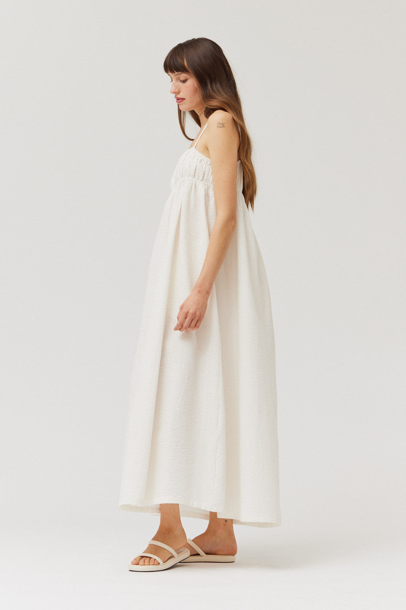 Summer Midi Dress in Soy