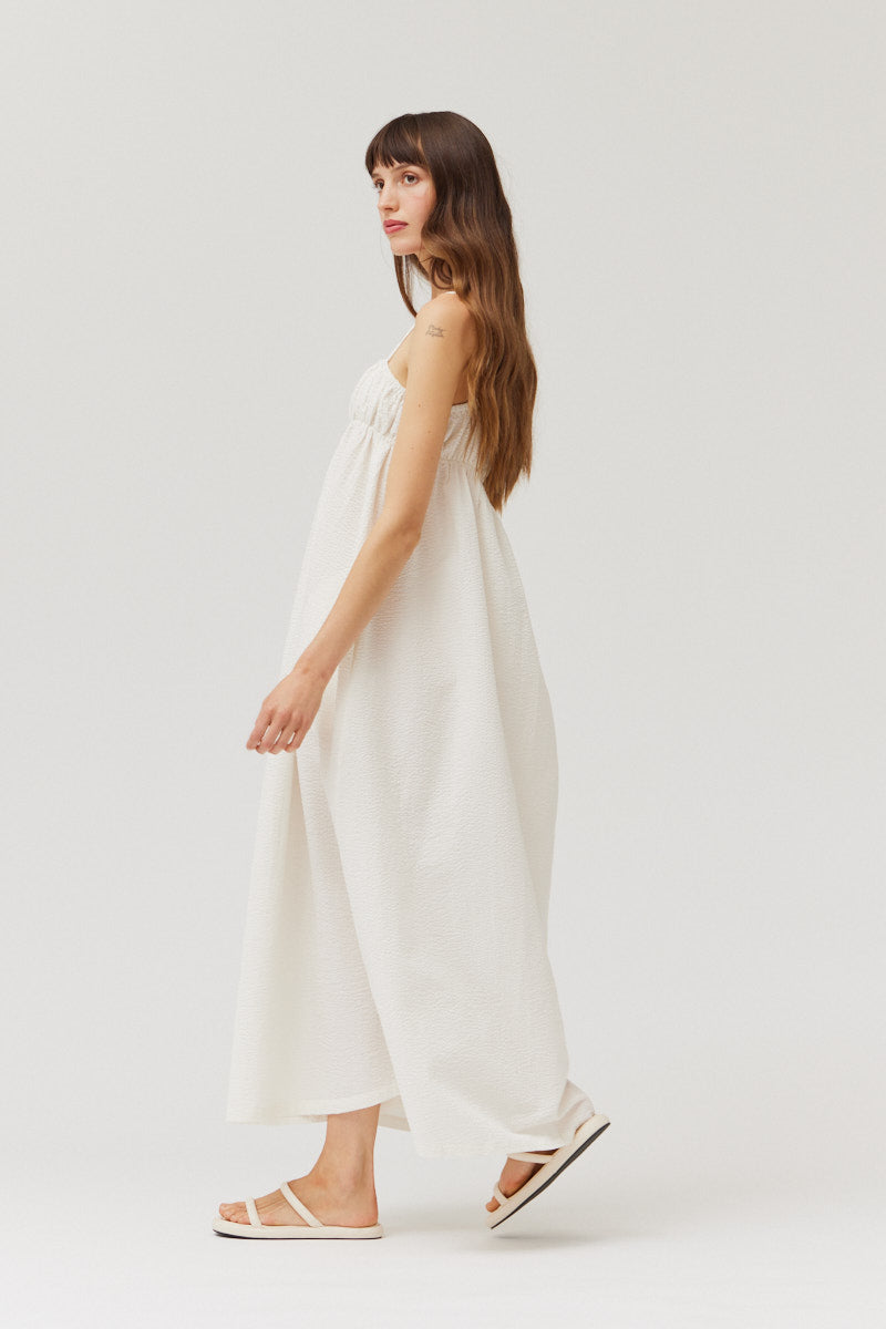 Summer Midi Dress in Soy