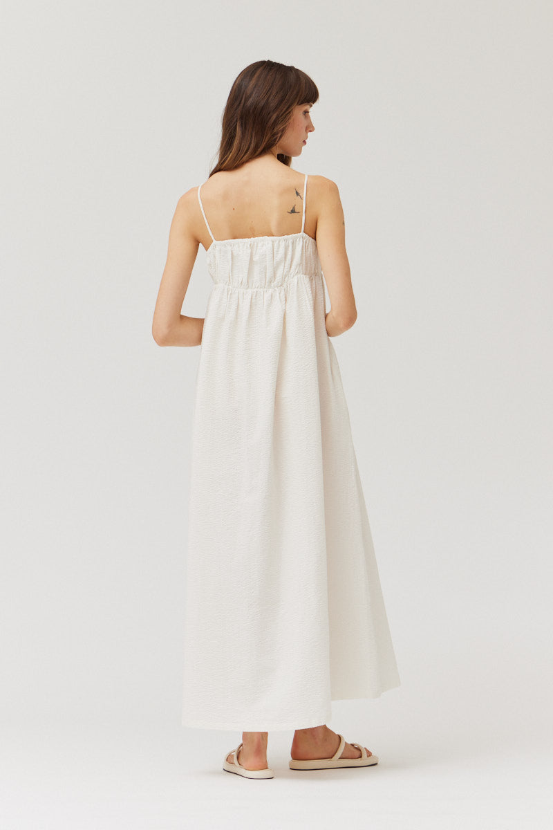 Summer Midi Dress in Soy