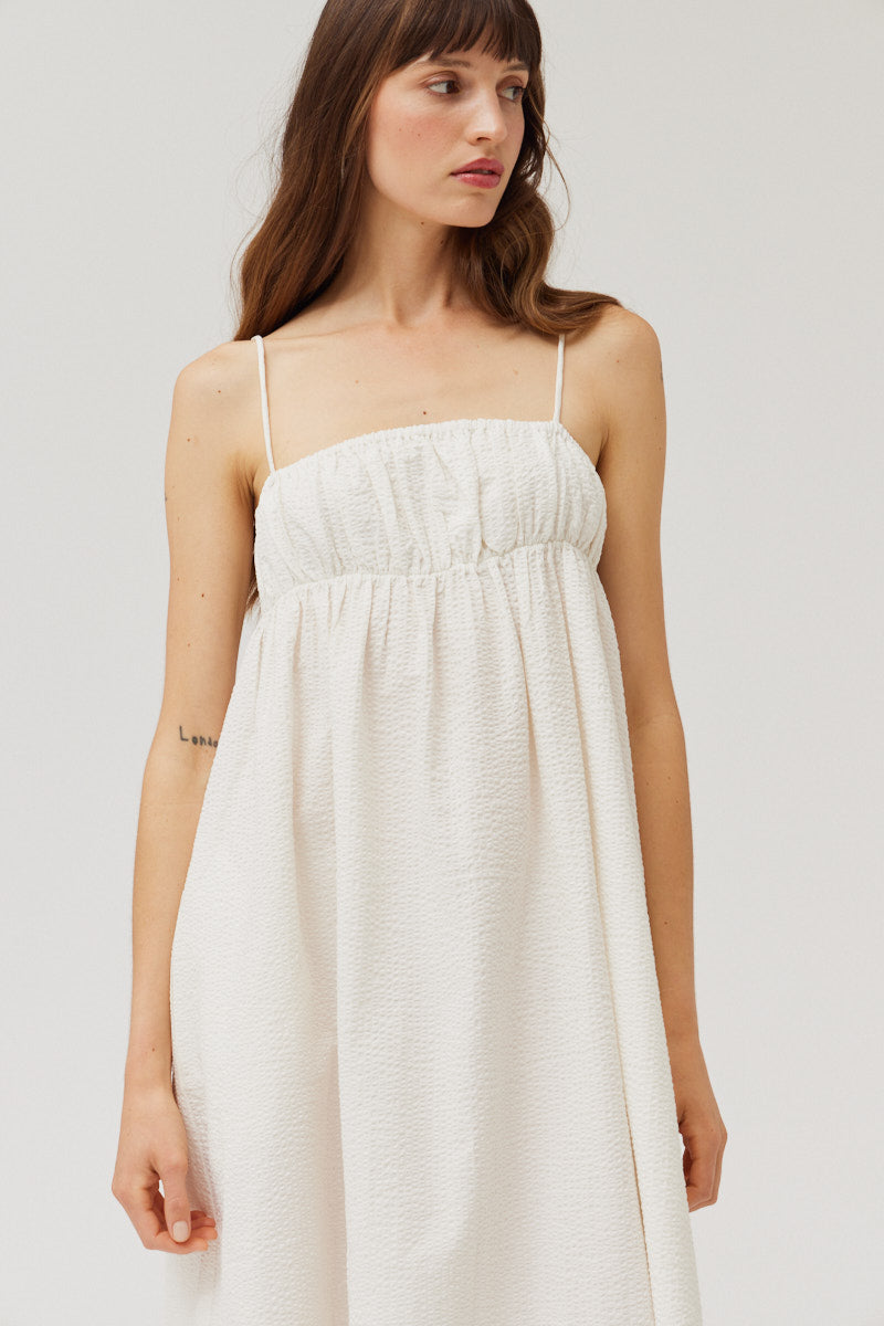 Summer Midi Dress in Soy
