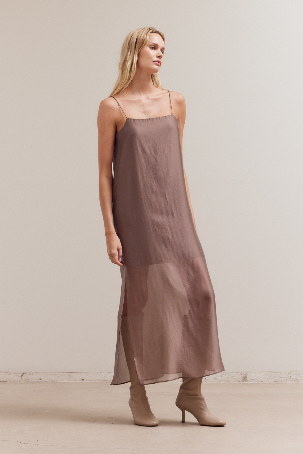 Spaghetti Strap Maxi Dress