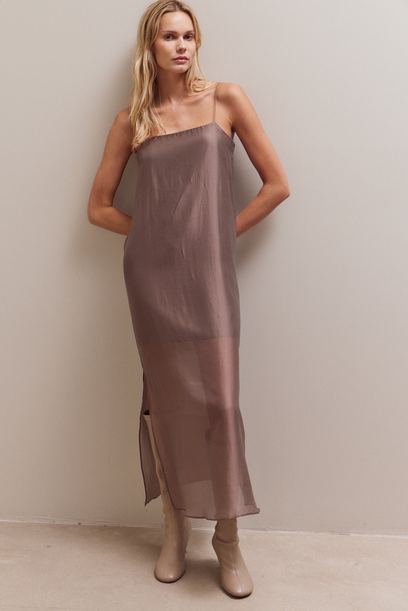 Spaghetti Strap Maxi Dress