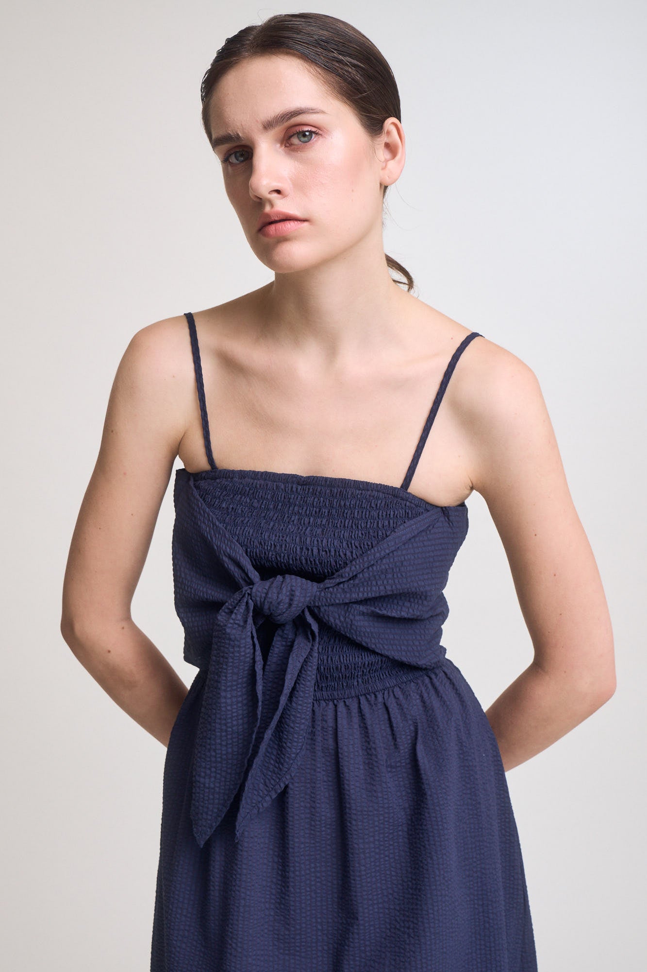 Front Tie Maxi Dress