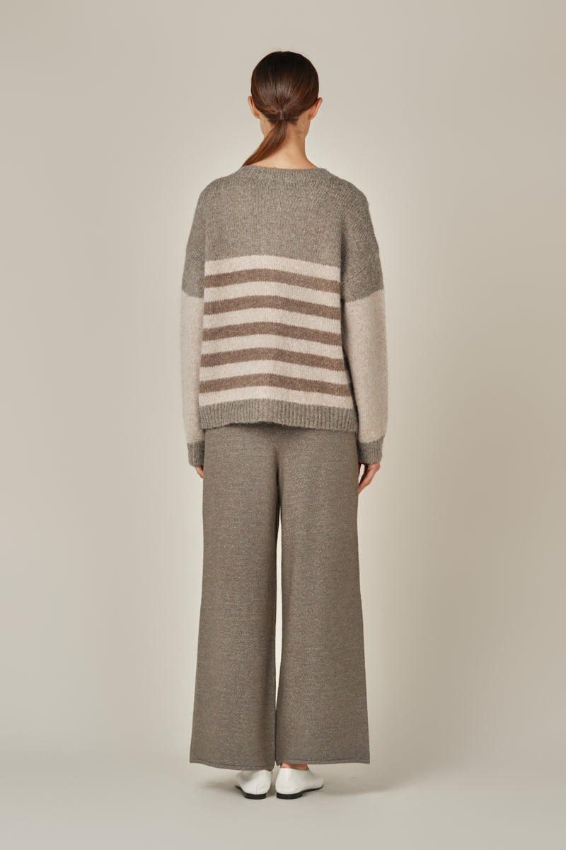 Straight Leg Knit Pants