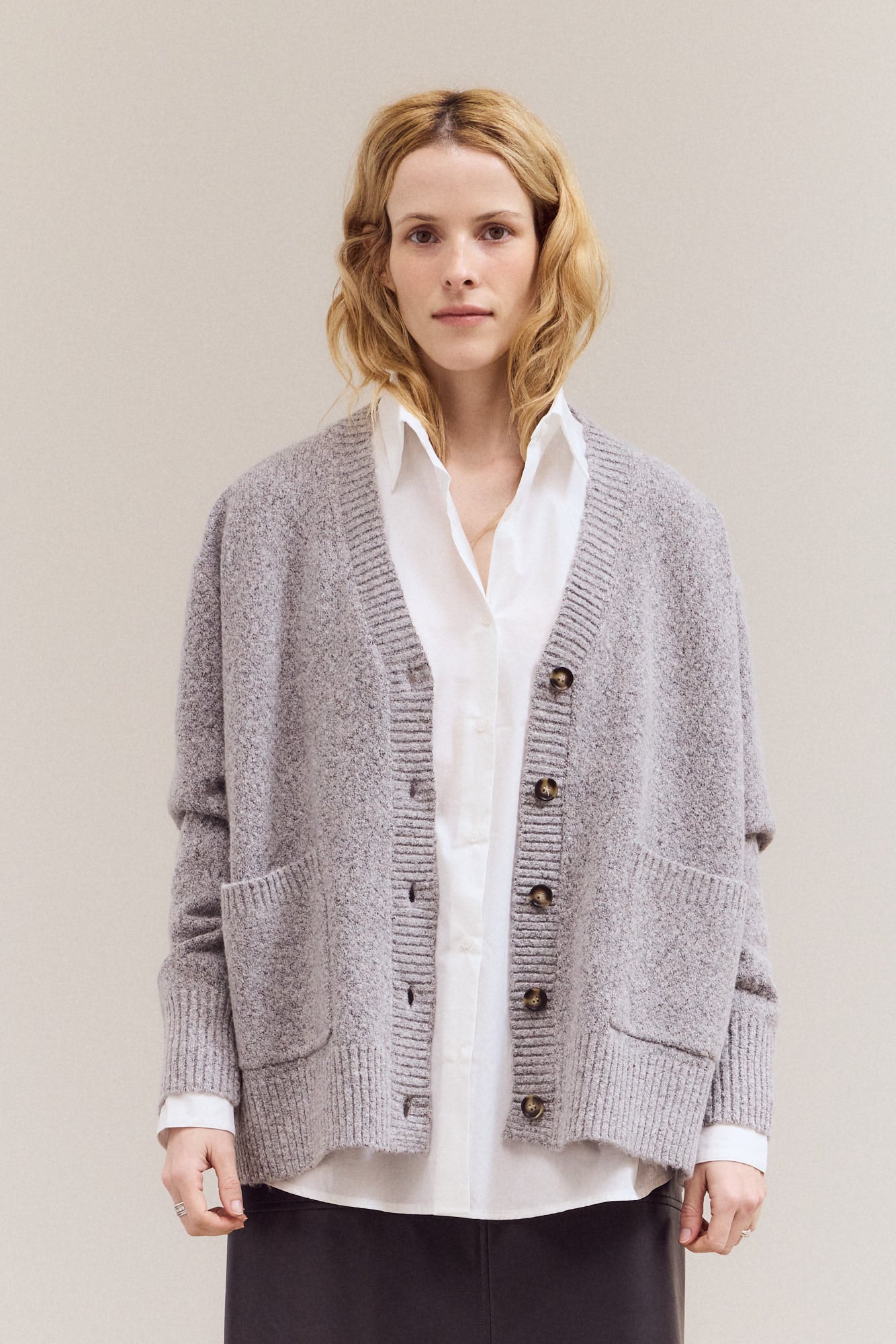 Button Front Cardigan