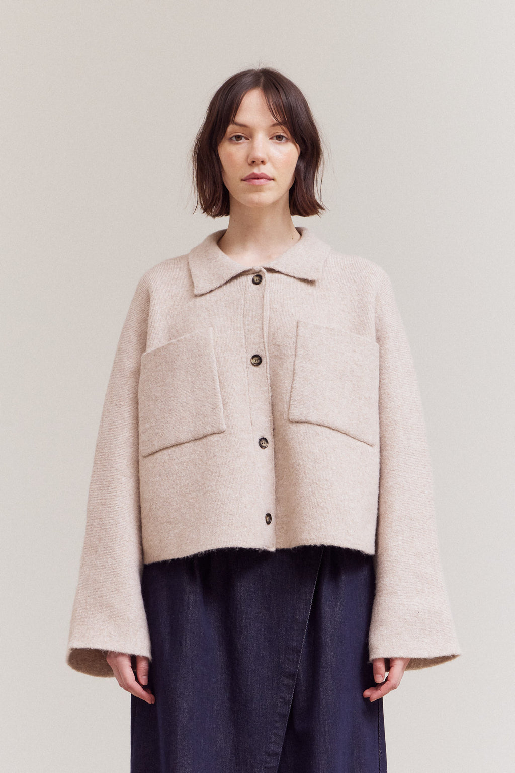 Fronted Pocket Maxi Coat