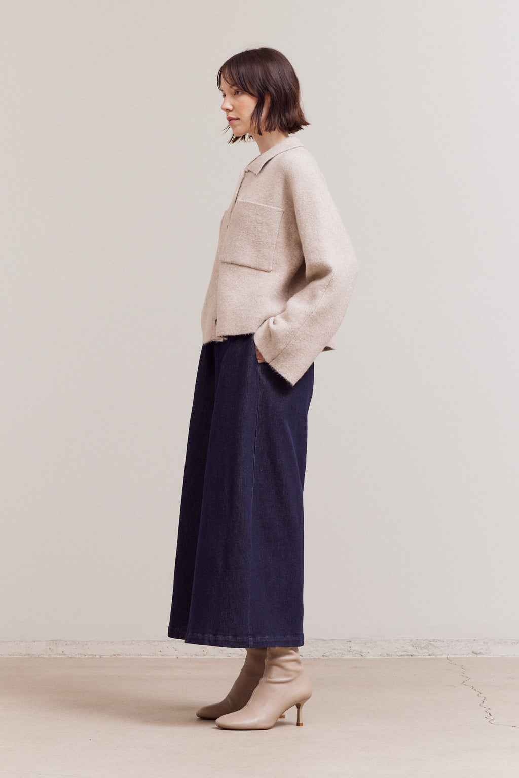 Fronted Pocket Maxi Coat