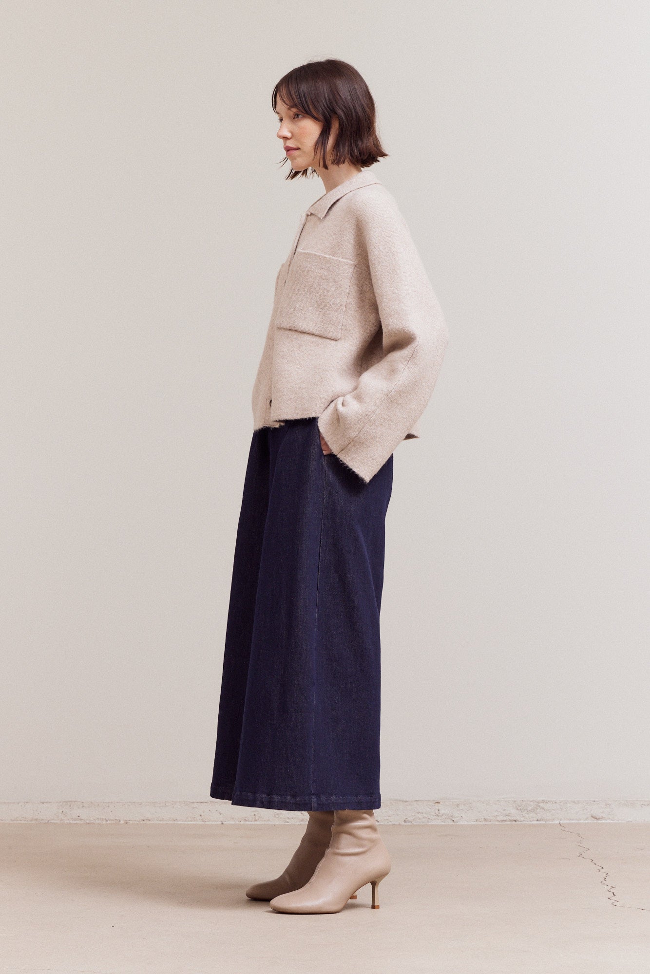 Fronted Pocket Maxi Coat