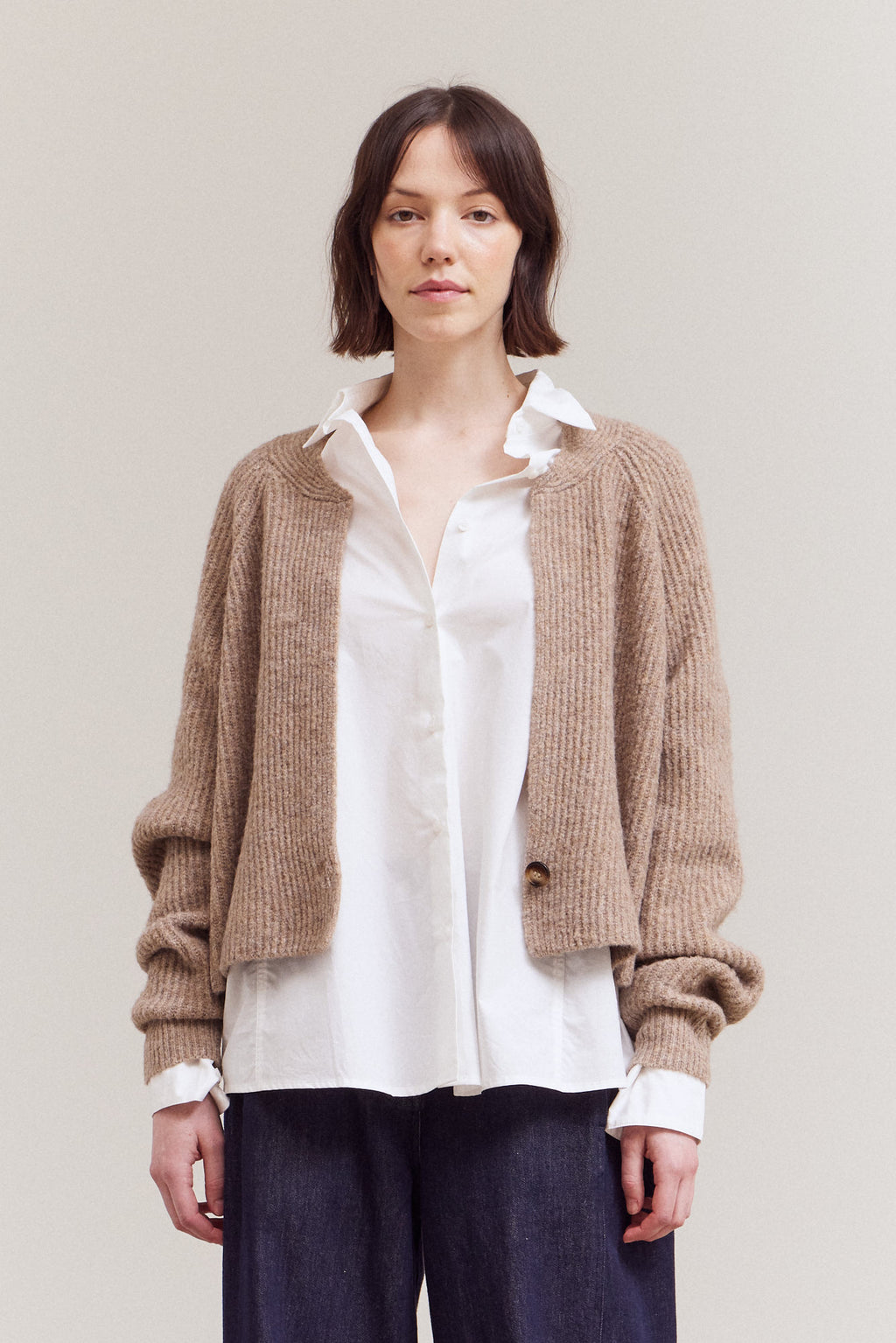 One Button Cardigan