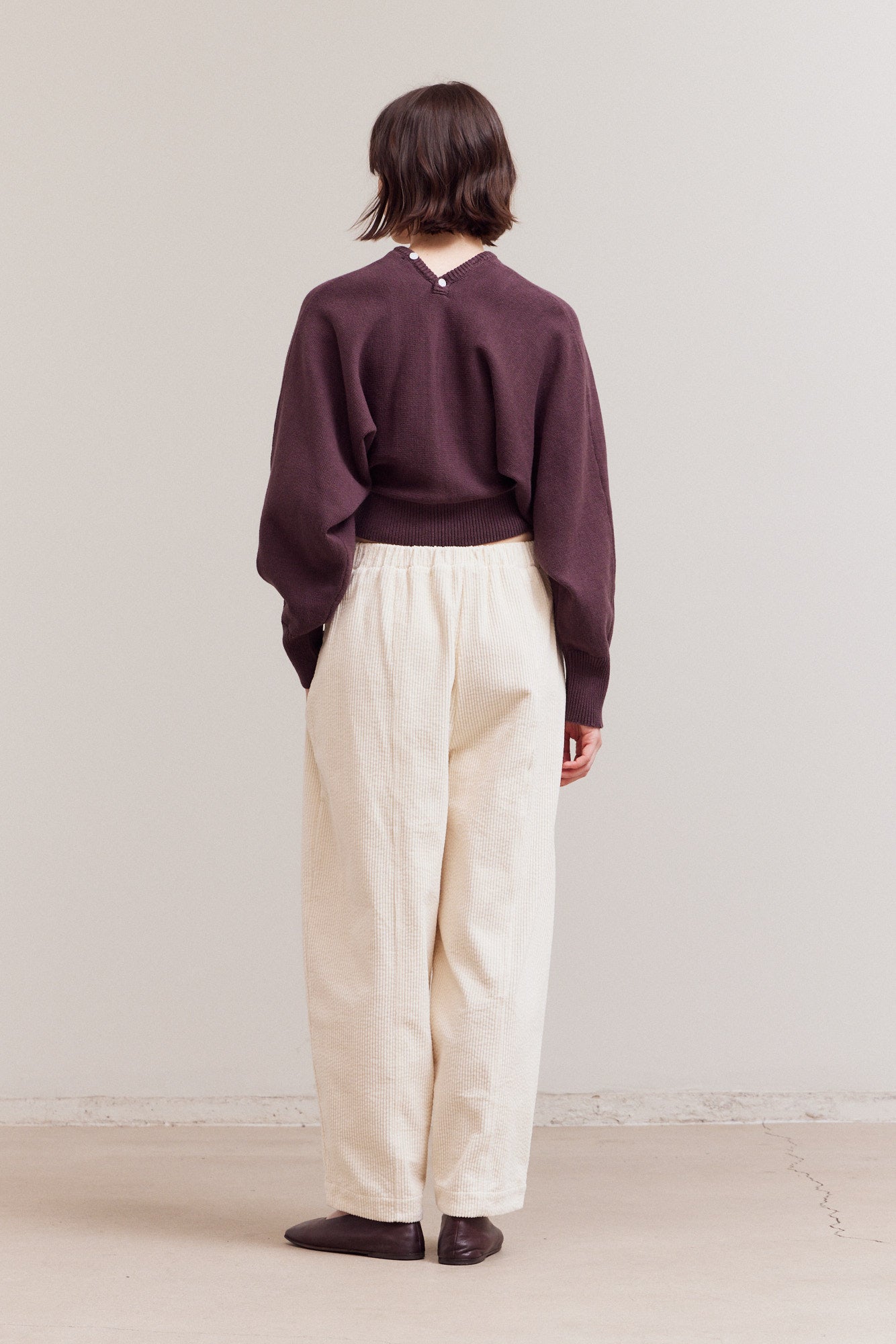 Button Up To Neck Long Sleeves Cardigan