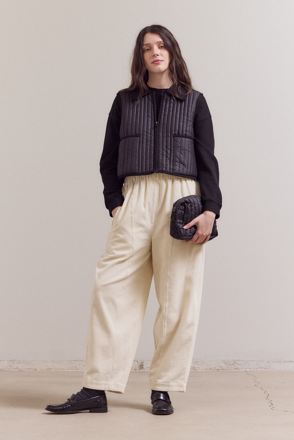 Quilted Vanity Pouch