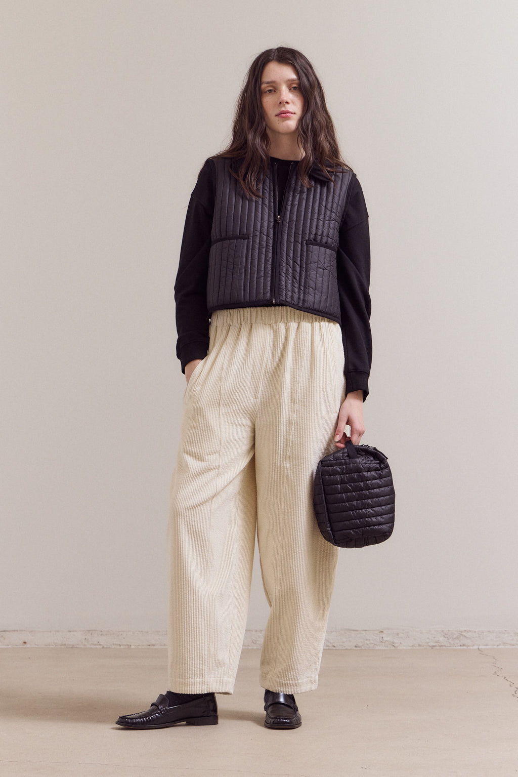 Quilted Vanity Pouch